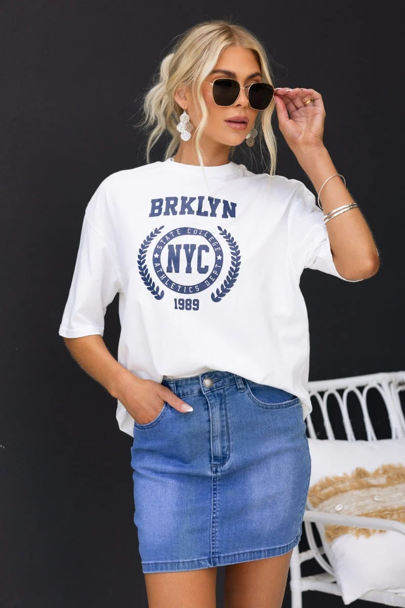 Alley Denim Skirt - Image 2