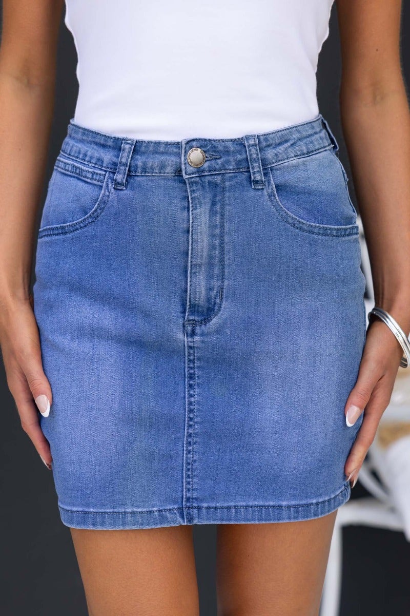 Alley Denim Skirt - Image 4
