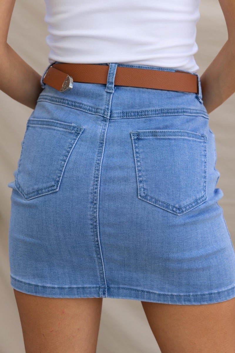 Alley Denim Skirt - Image 6
