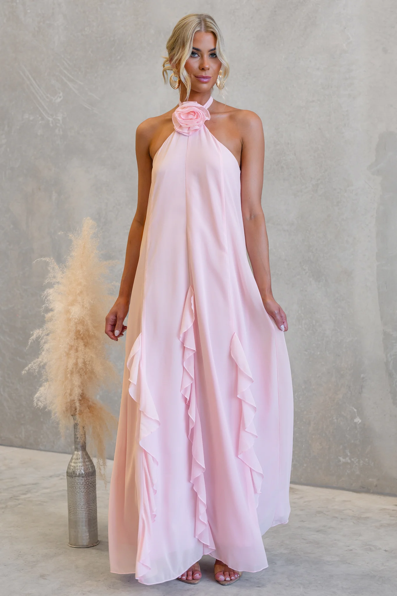 Amber Haven Maxi Dress - Image 4