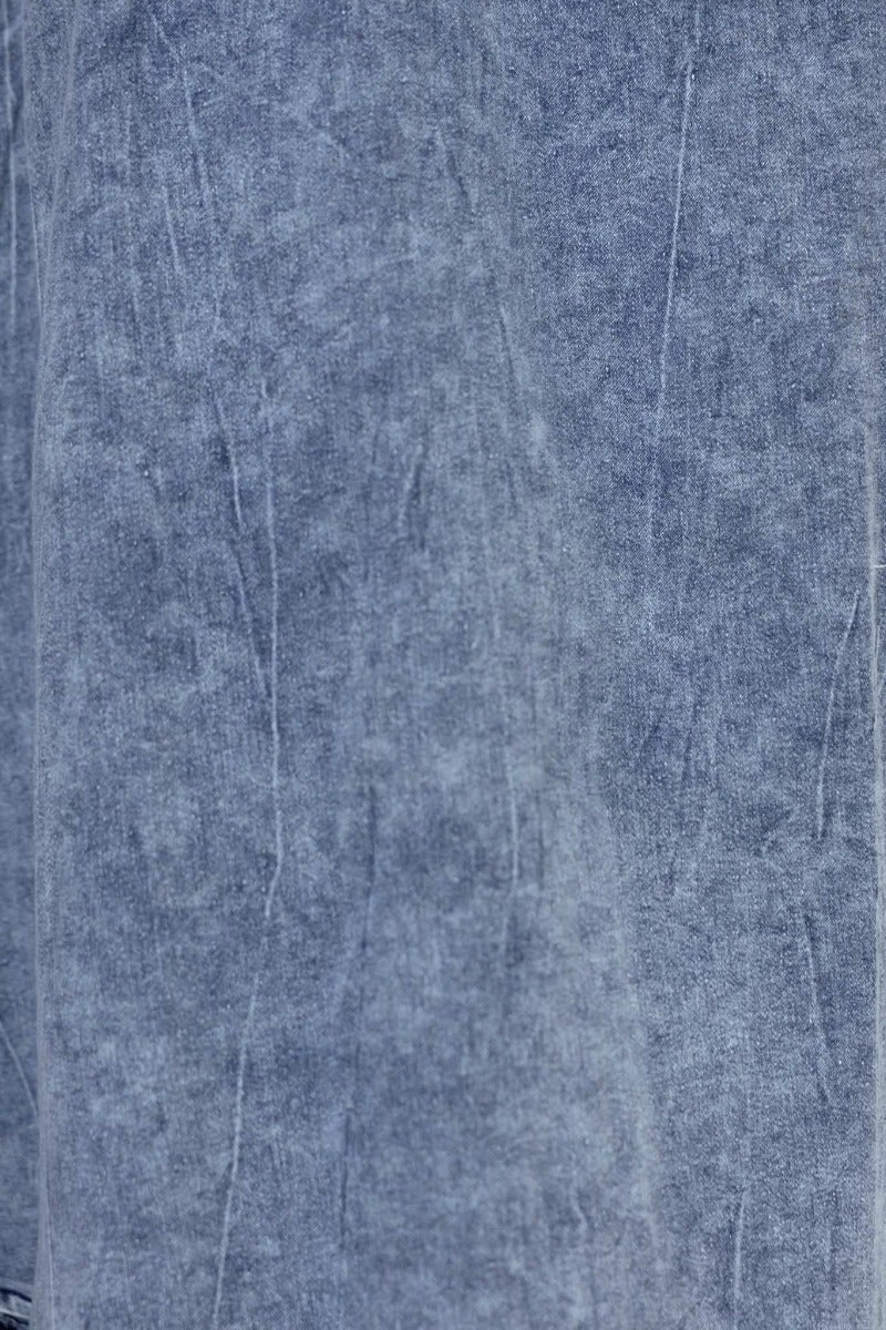 Ammalee Denim Midi Dress - Image 7