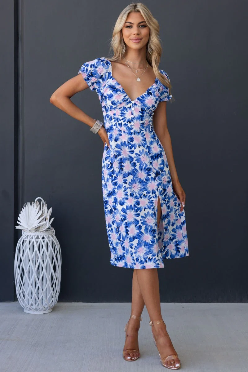 Ankara Midi Dress - Image 3