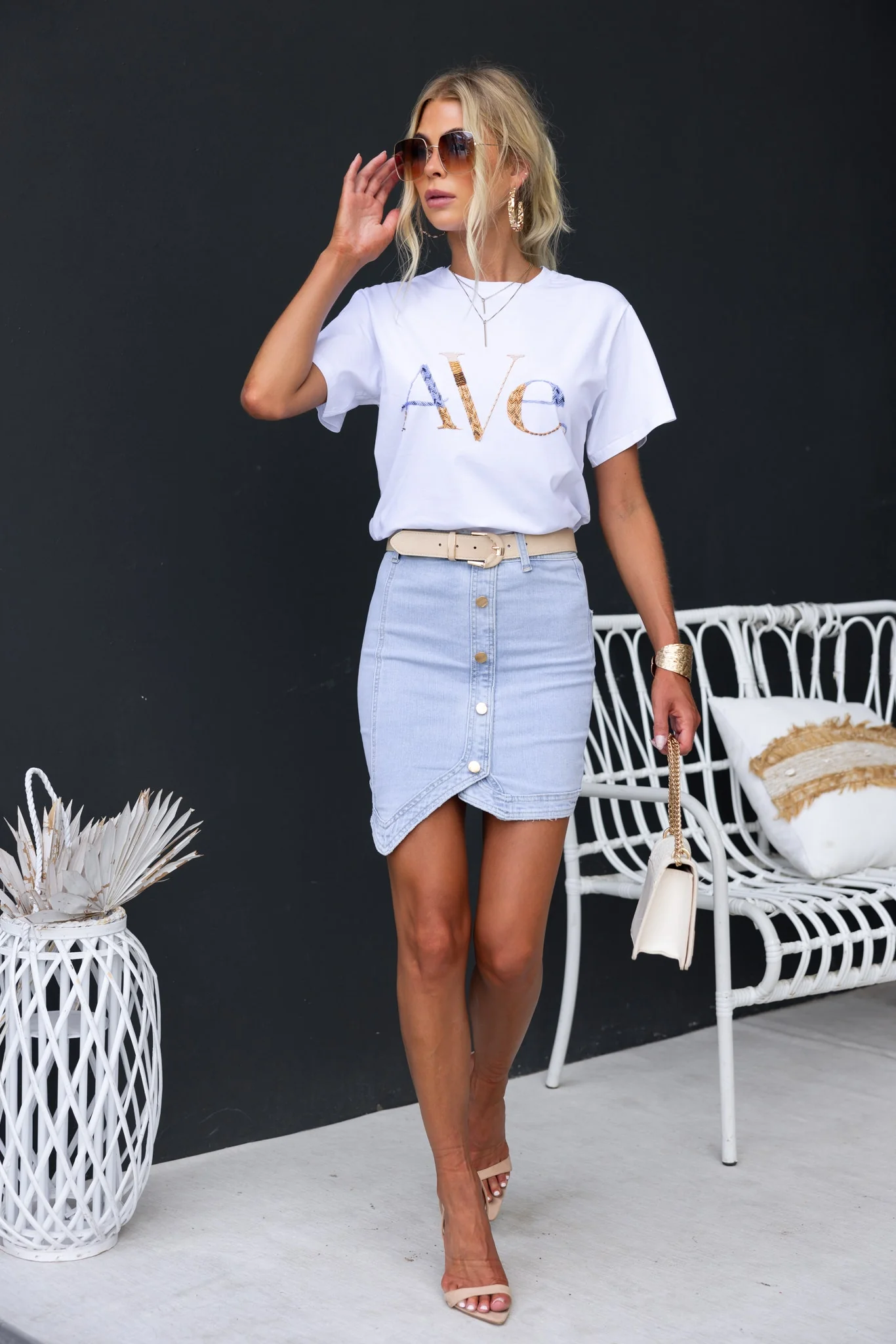 Anni Denim Skirt - Image 2