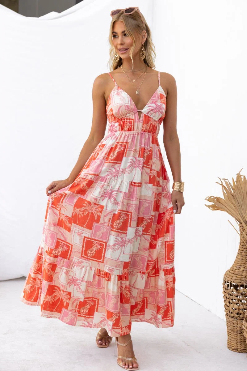 Aperol Maxi Dress - Image 4