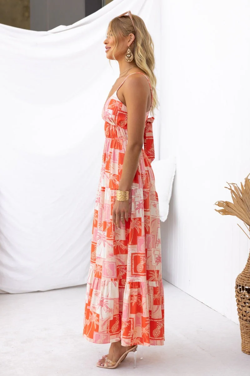 Aperol Maxi Dress - Image 5