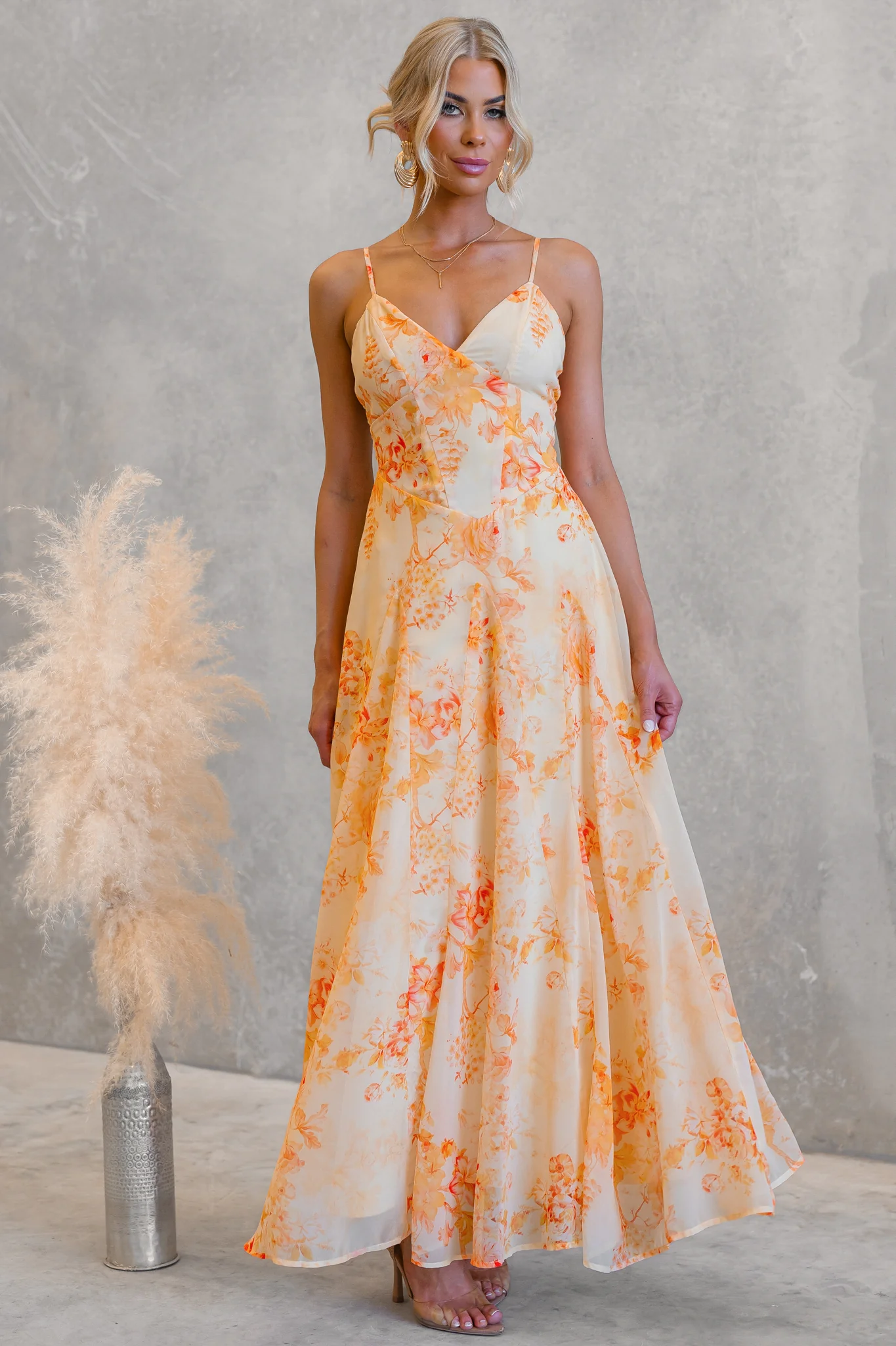 Apricot Mirage Maxi Dress - Image 2