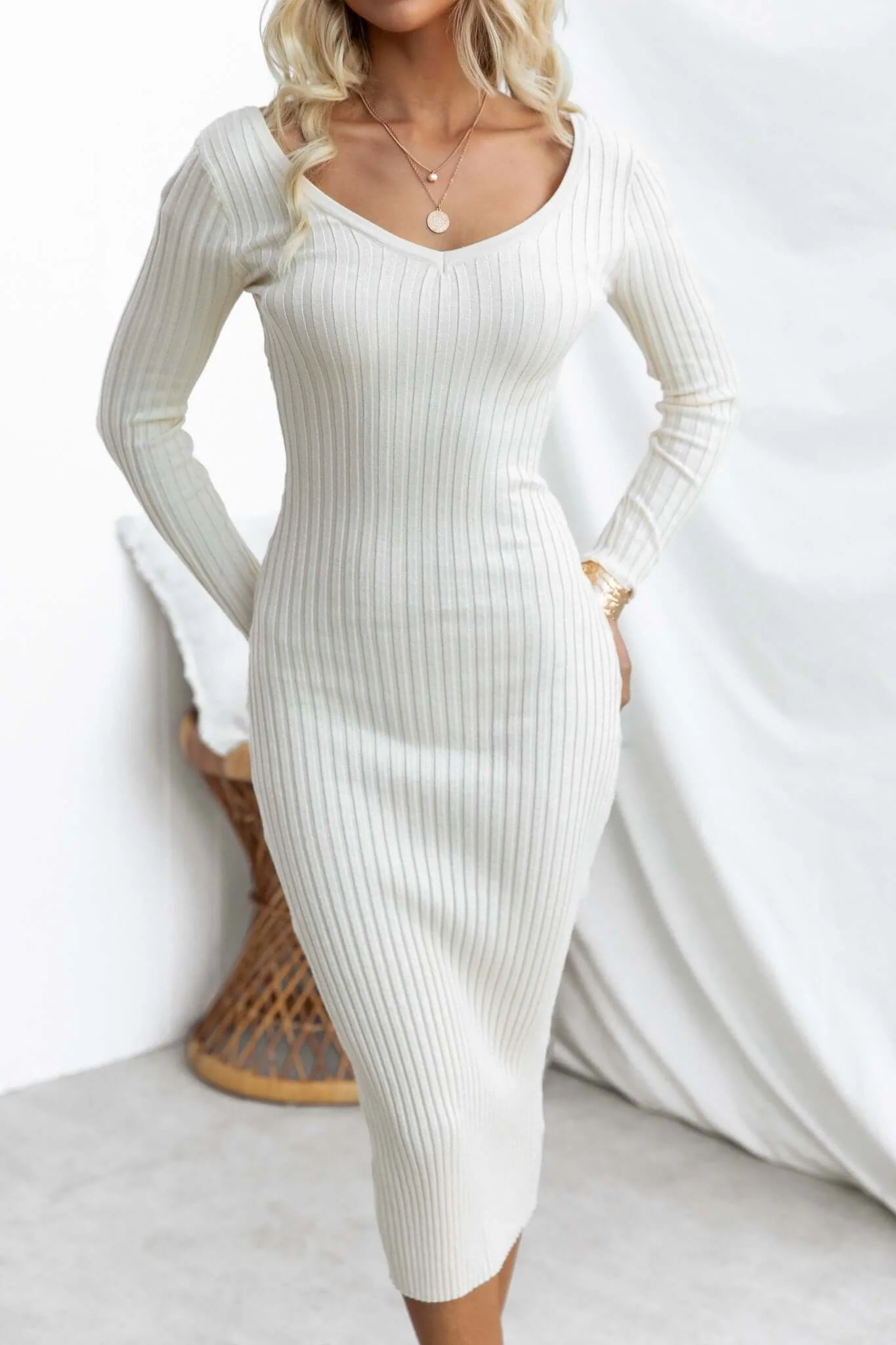 Aquino Midi Dress - Image 3