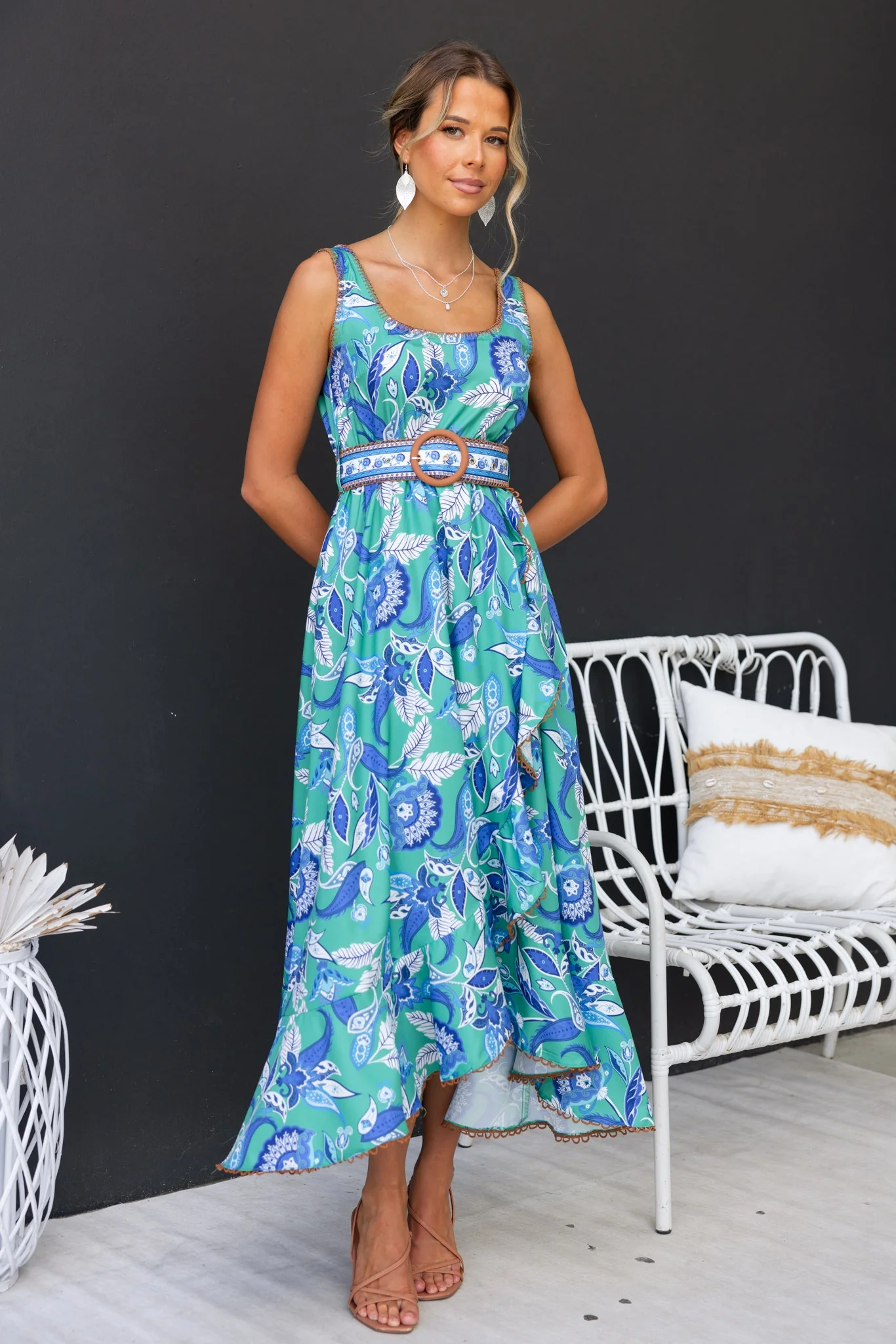 Argent Maxi Dress - Image 2