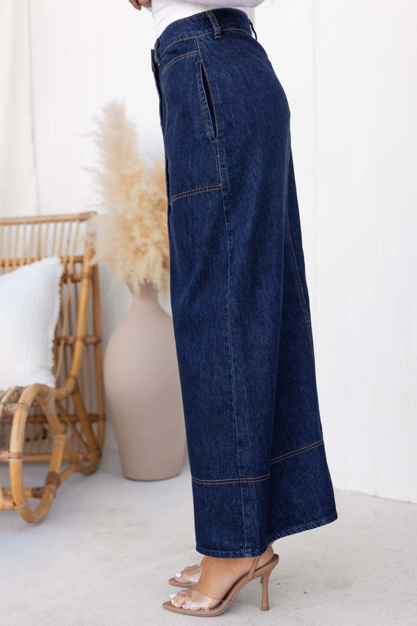 Ashten Denim Maxi Skirt - Image 7