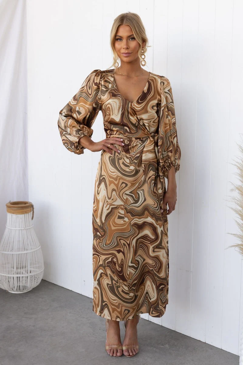 Back Stage Maxi Dress