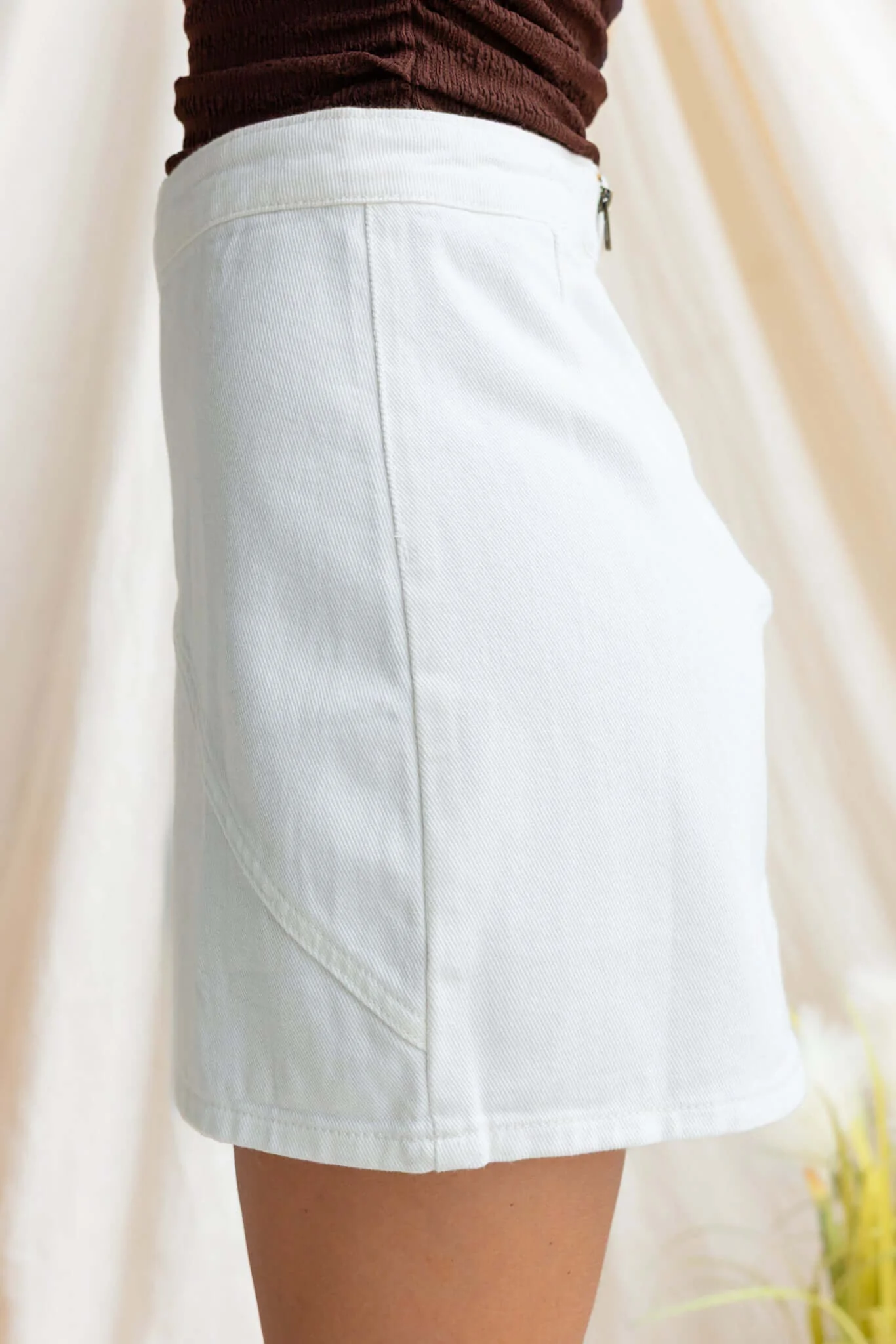 Bare Current Denim Skirt - Image 5