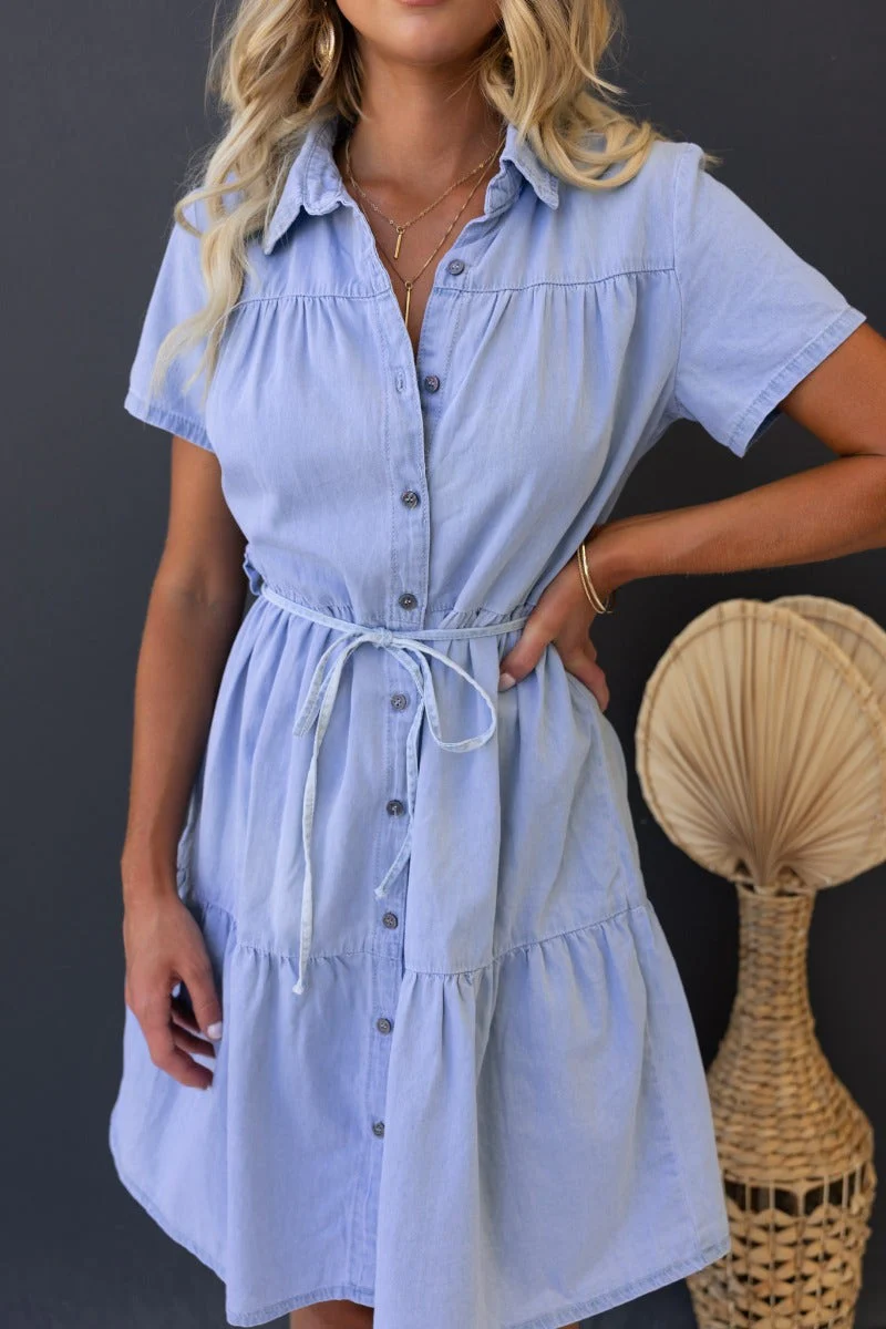 Be Honest Denim Dress - Image 4