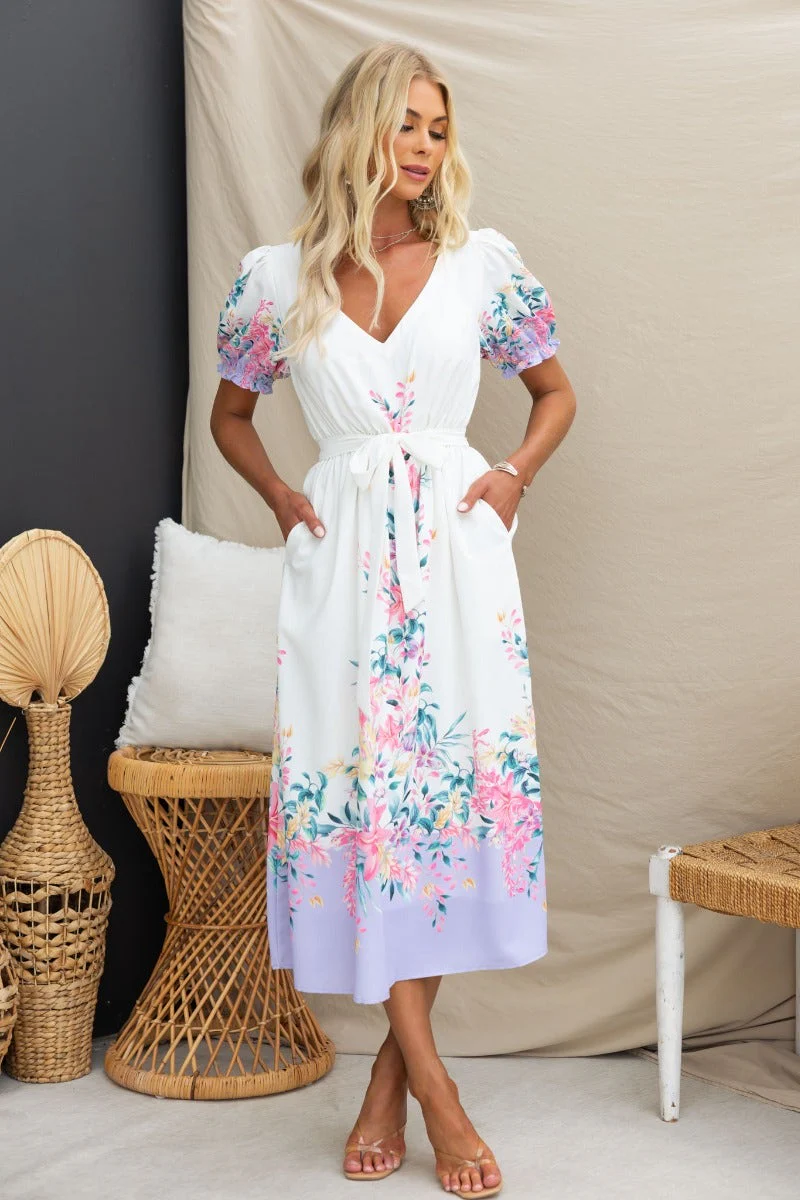 Benin Midi Dress - Image 5
