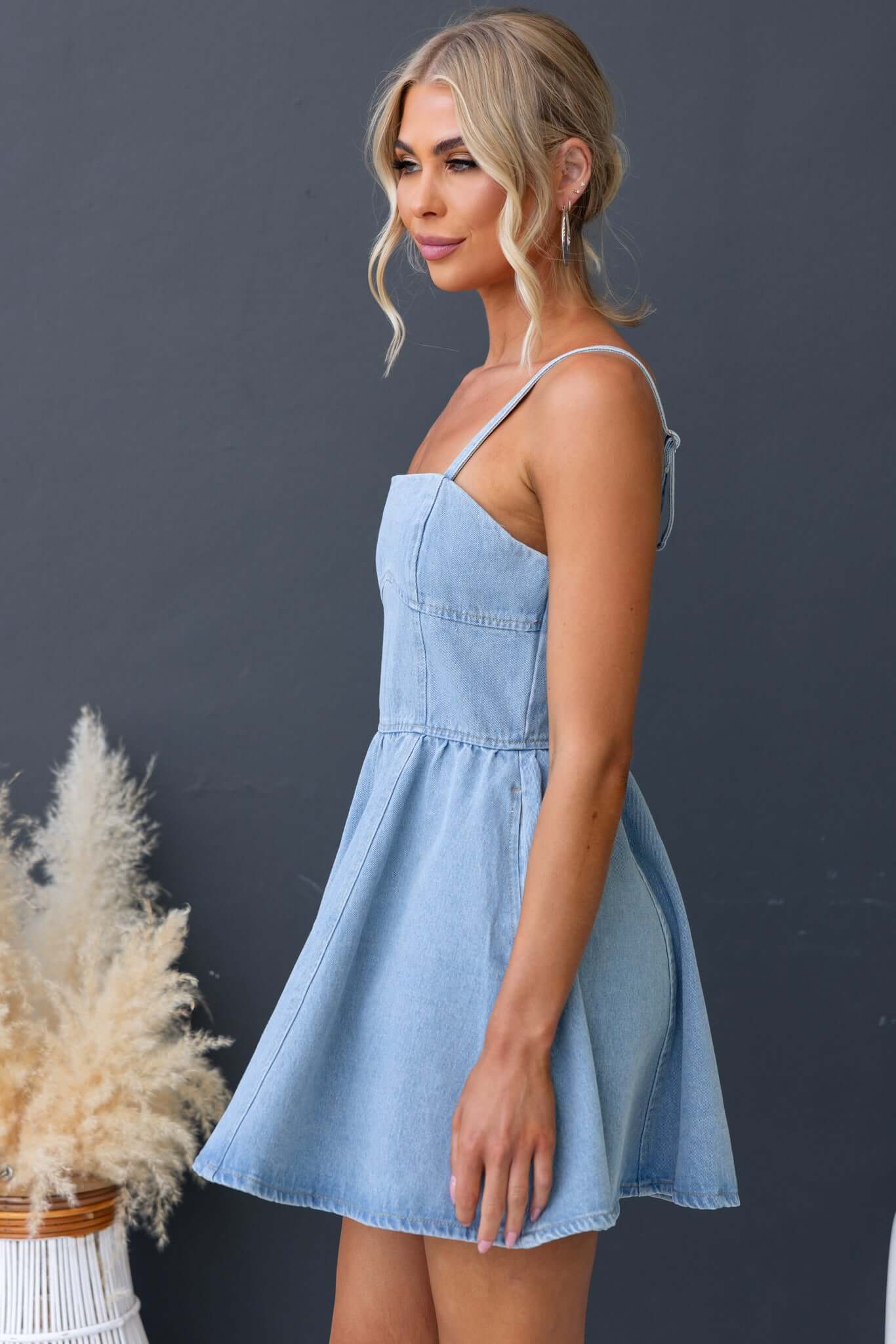 Bestie Denim Dress - Image 4