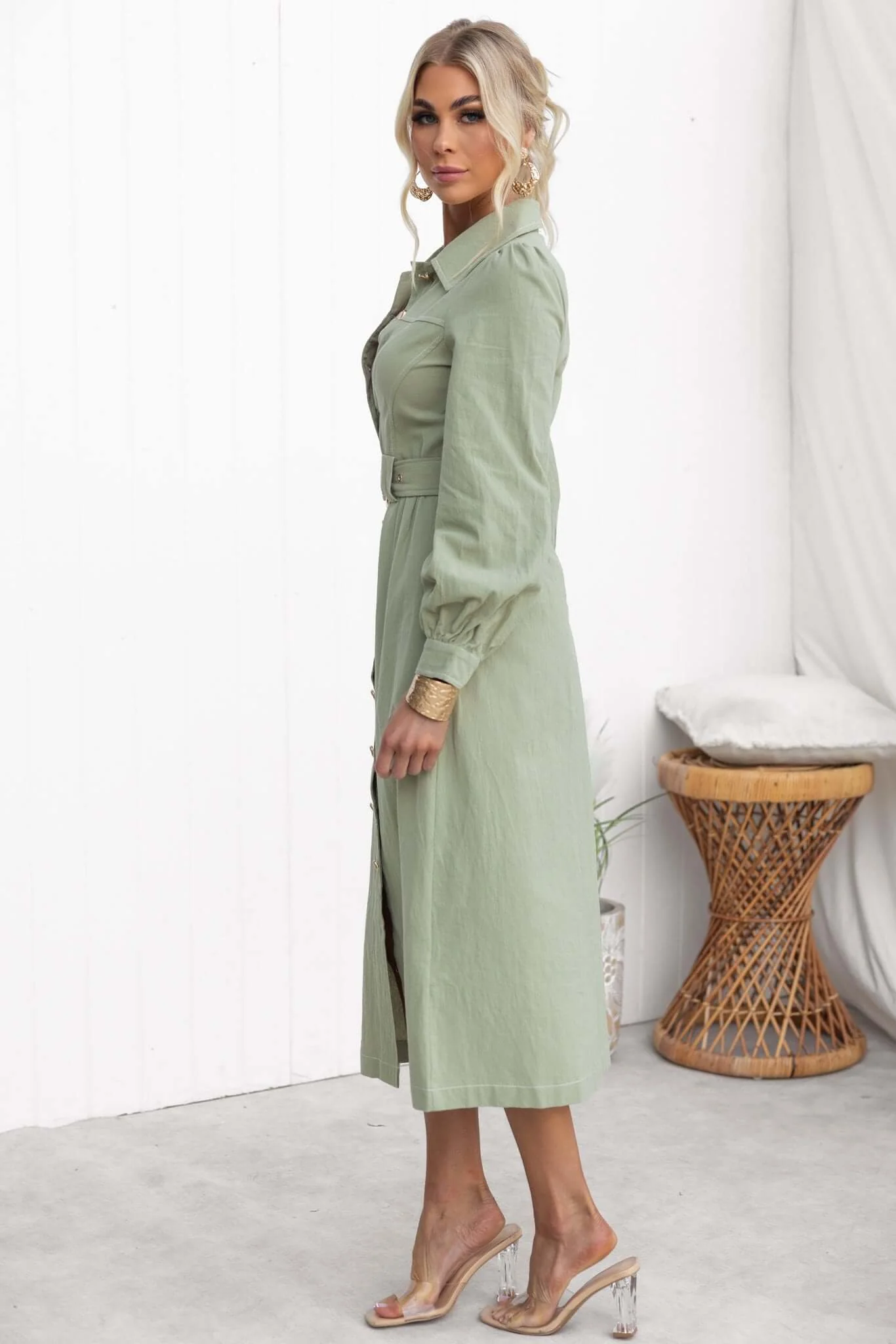 Biella Midi Dress - Image 3