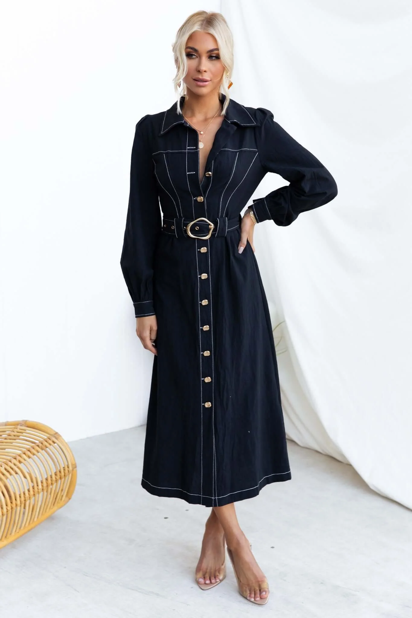 Biella Midi Dress - Image 3