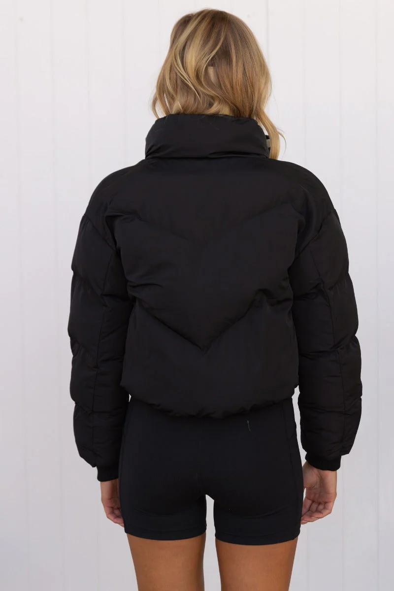 Blair Crop Puffer Jacket - Image 7