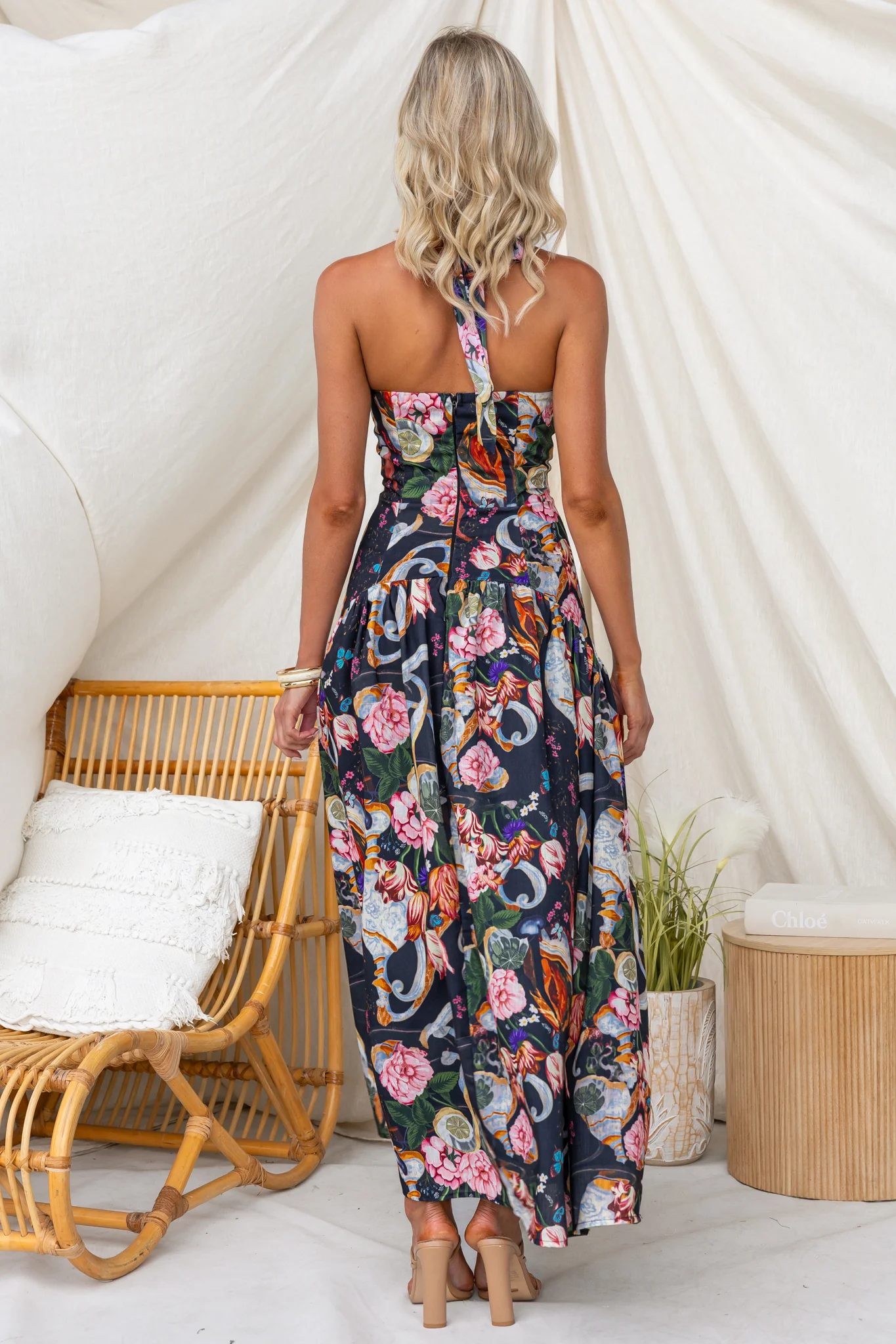 Bloom Canvas Maxi Dress - Image 7