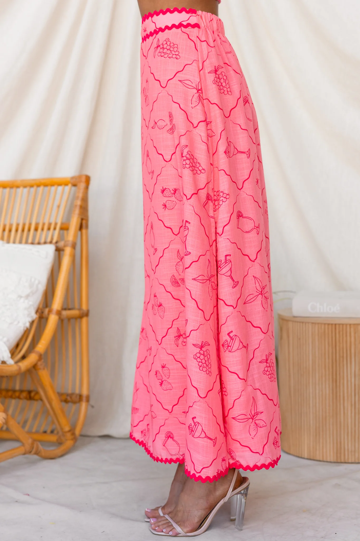Burnt Light Maxi Skirt - Image 8