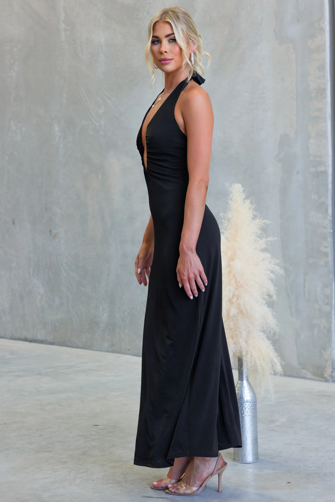 Candlelight Charm Maxi Dress - Image 5