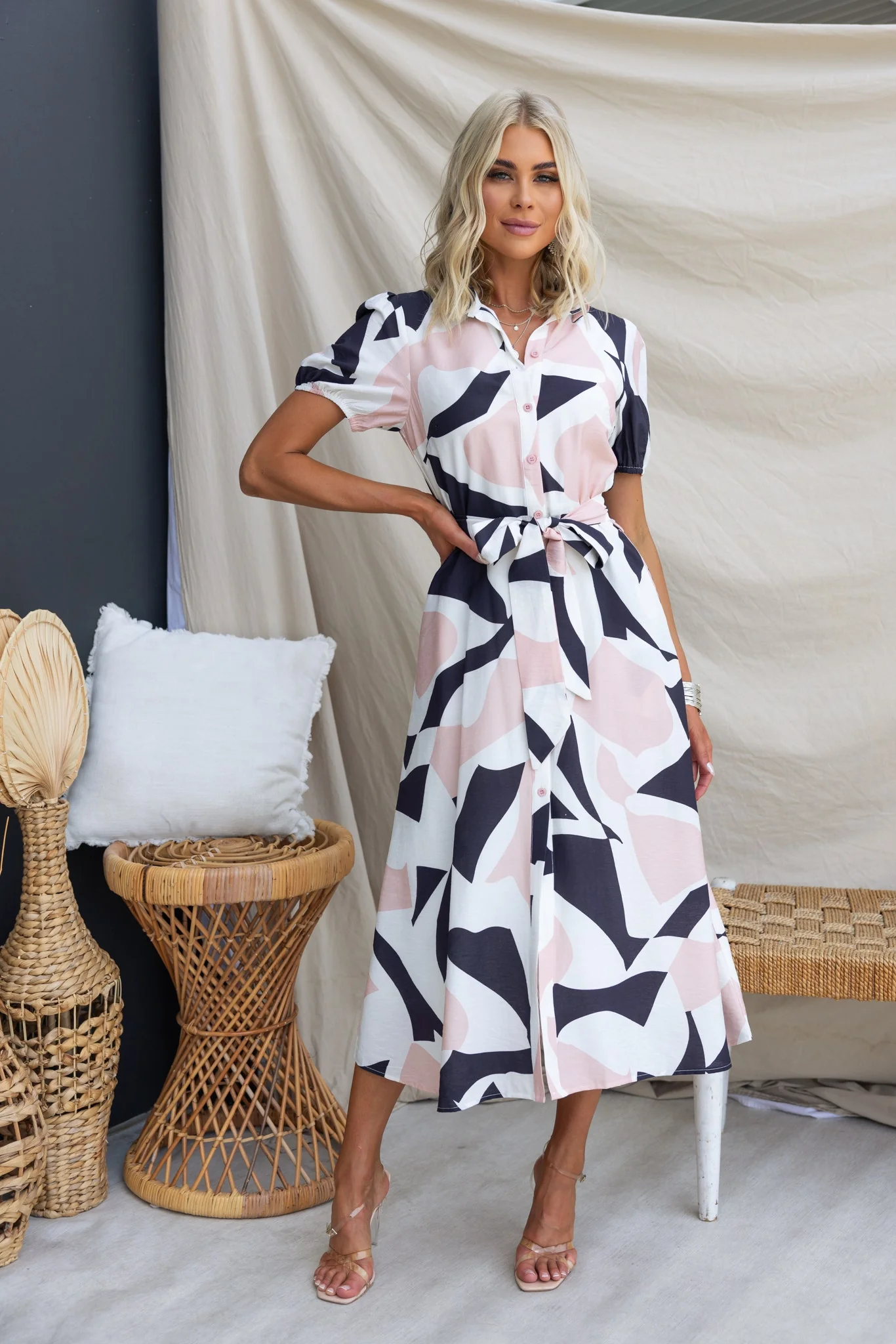 Cappie Midi Dress - Image 3