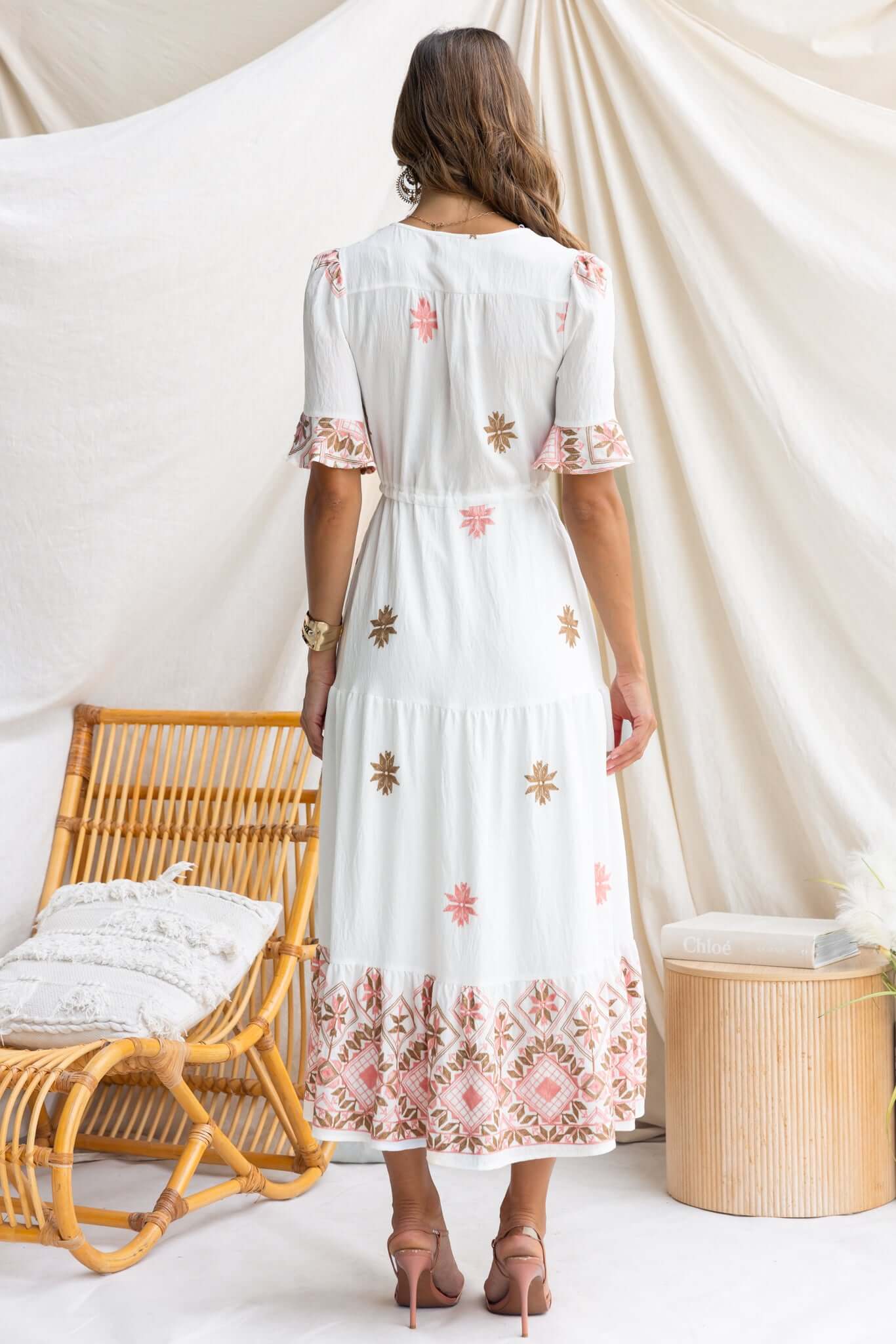 Capri Coast Midi Dress - Image 6