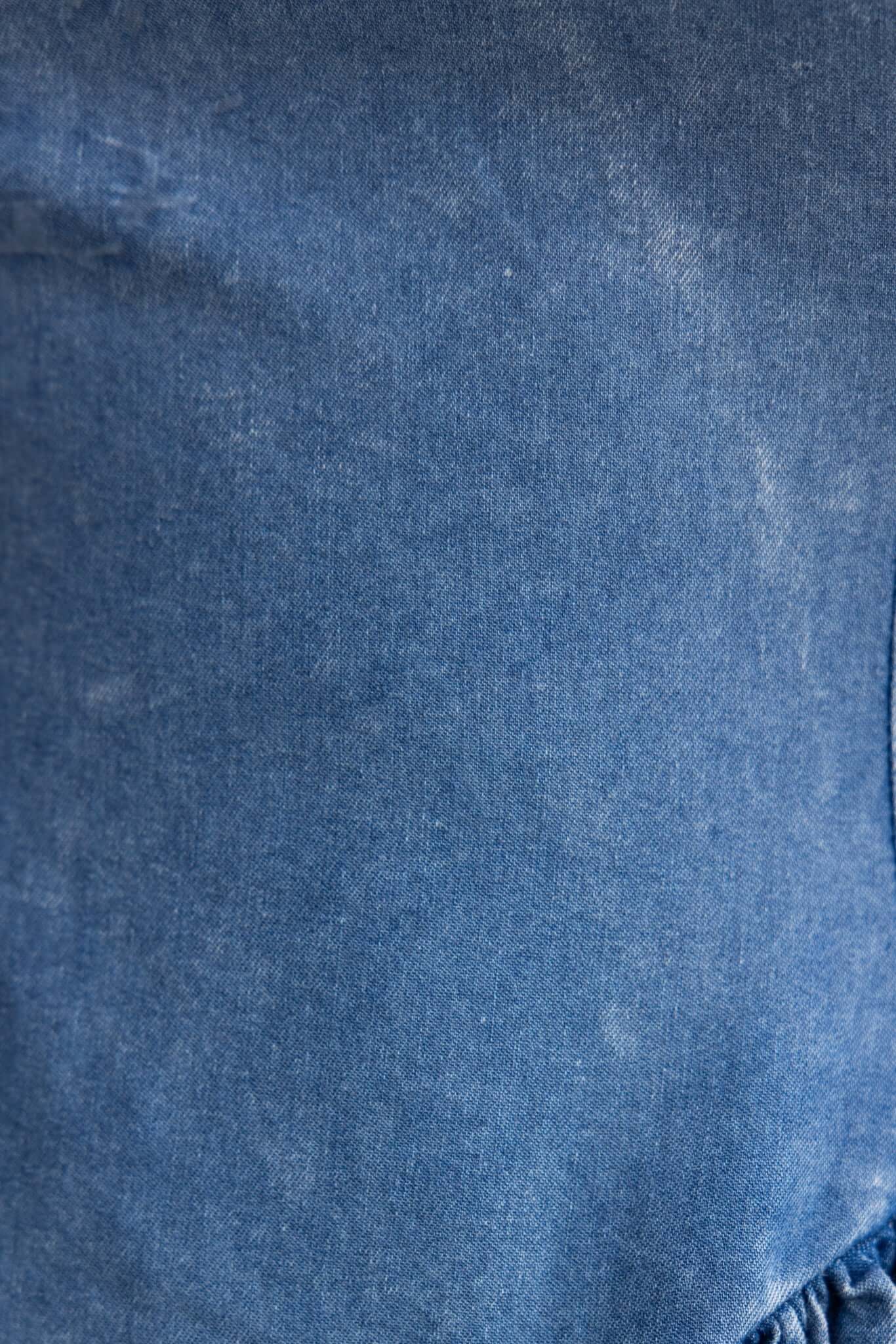 Capri Denim Maxi Dress - Image 7