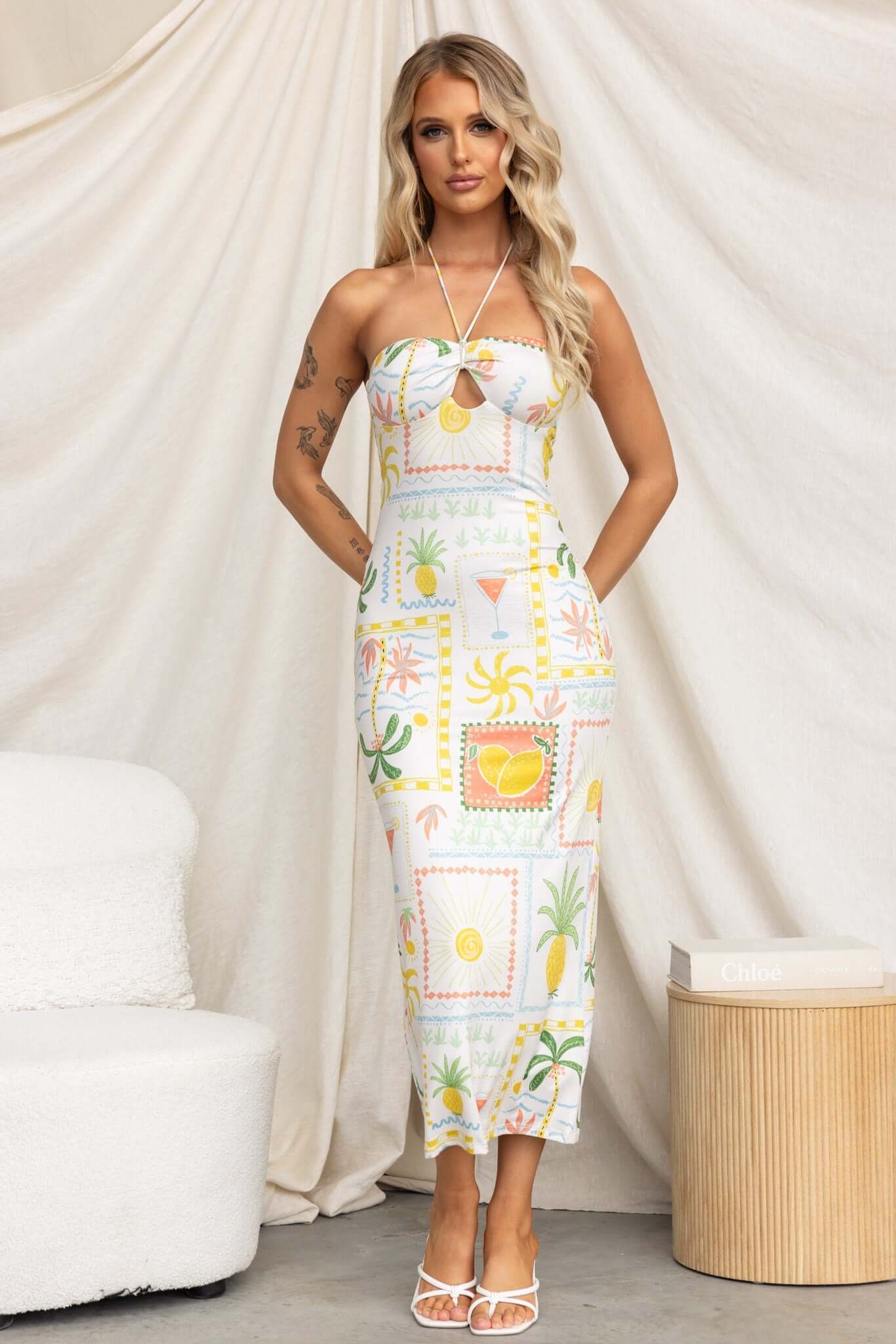 Carianne Midi Dress - Image 3