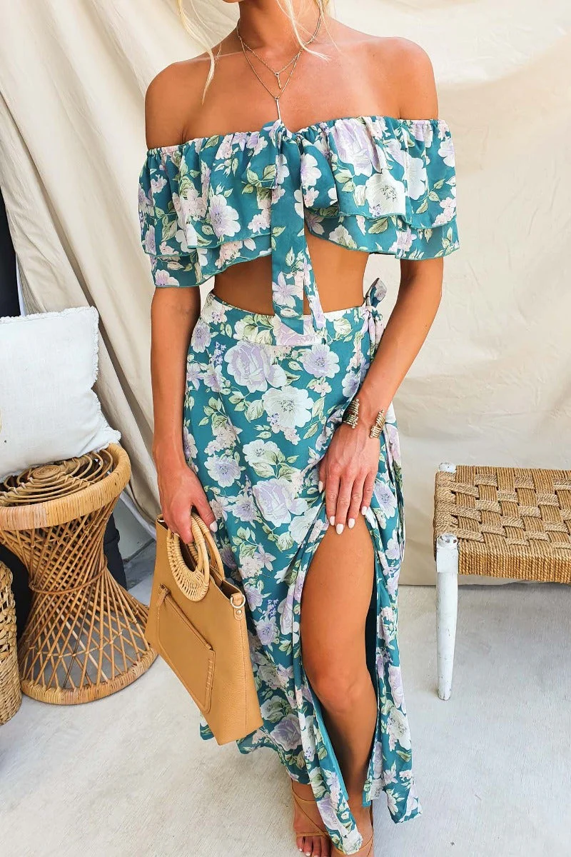 Carnation Maxi Skirt