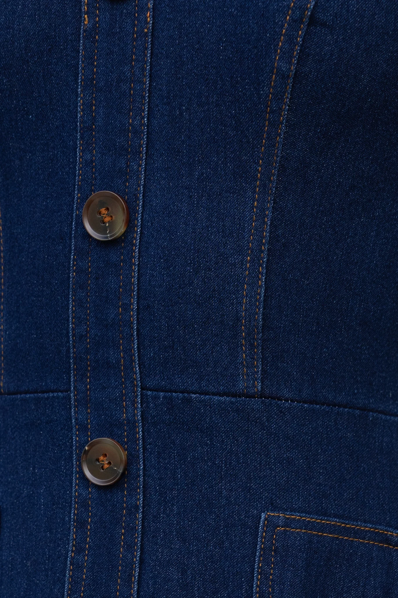 Carried Away Denim Maxi Dress - Image 9