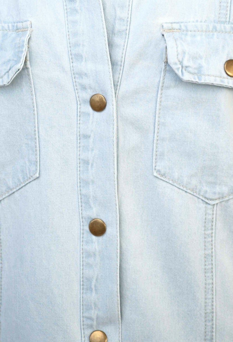 Cazzy Denim Dress - Image 6