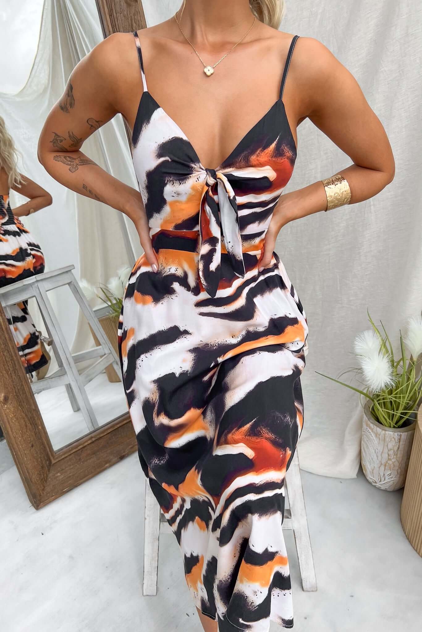 Cecilee Midi Dress