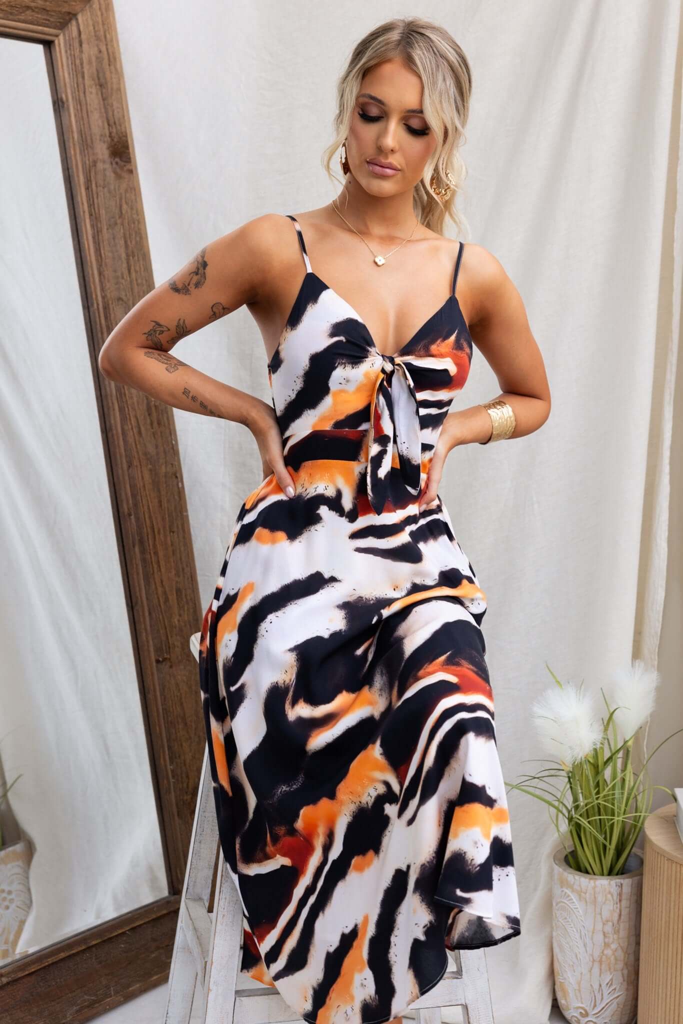 Cecilee Midi Dress - Image 2