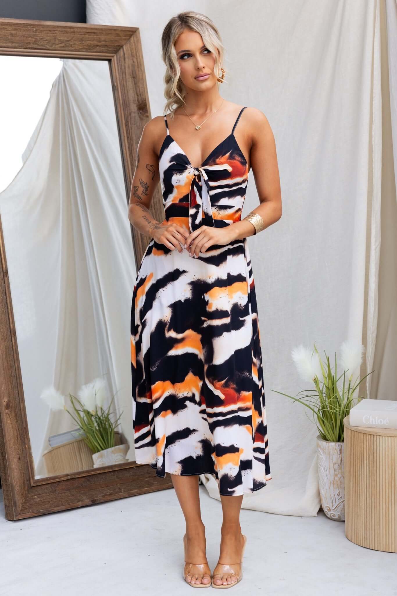 Cecilee Midi Dress - Image 3