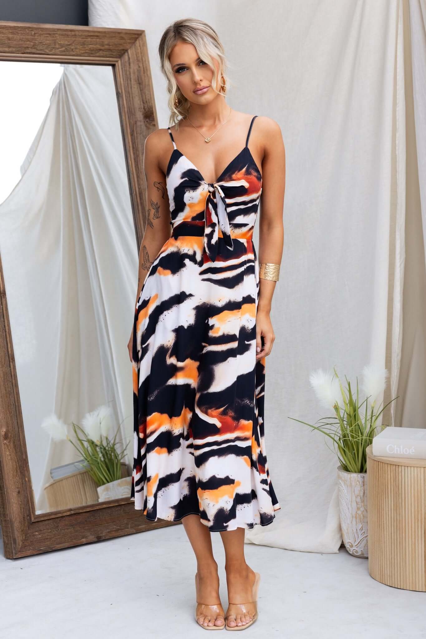 Cecilee Midi Dress - Image 4