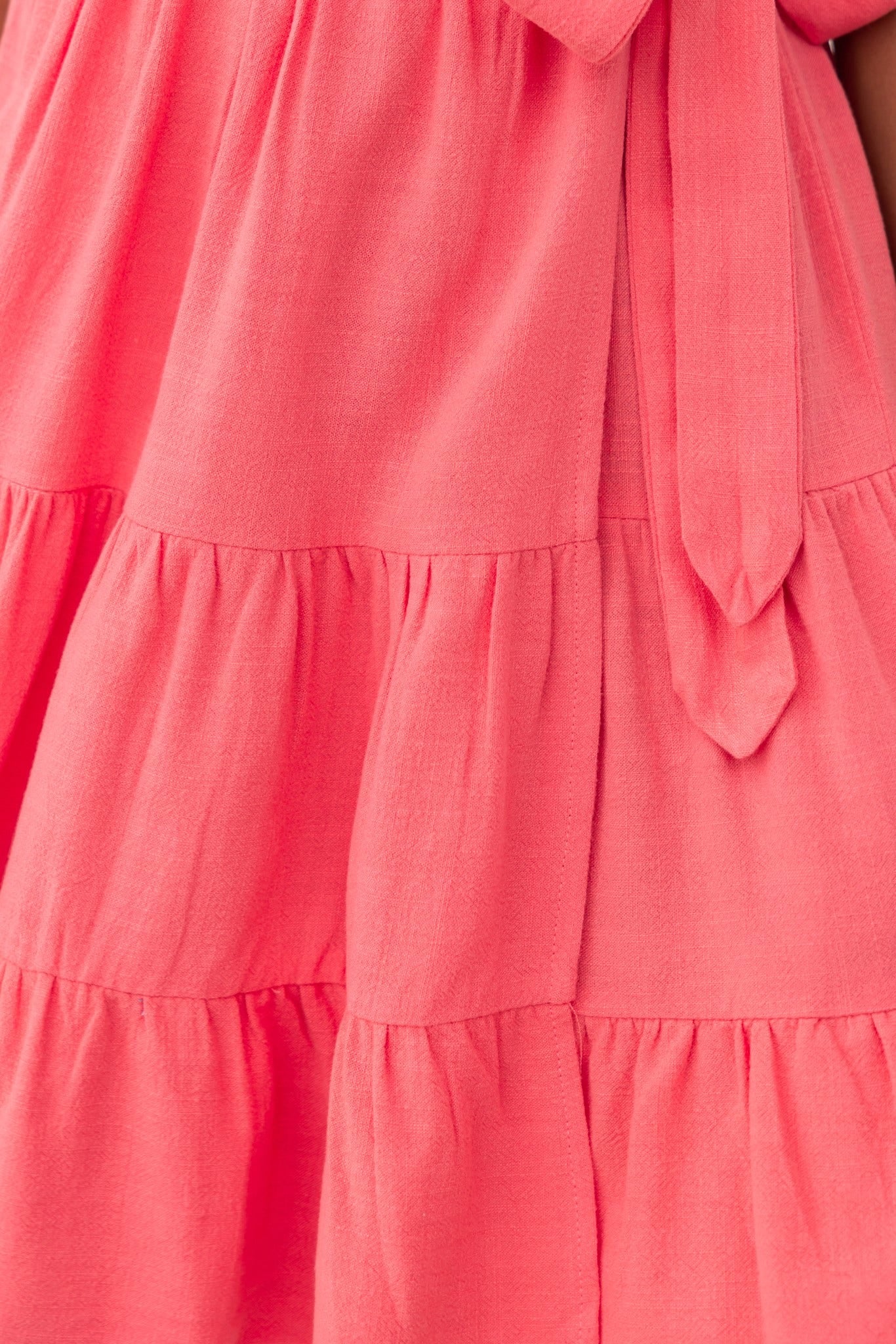 Cerise Wrap Dress - Image 6