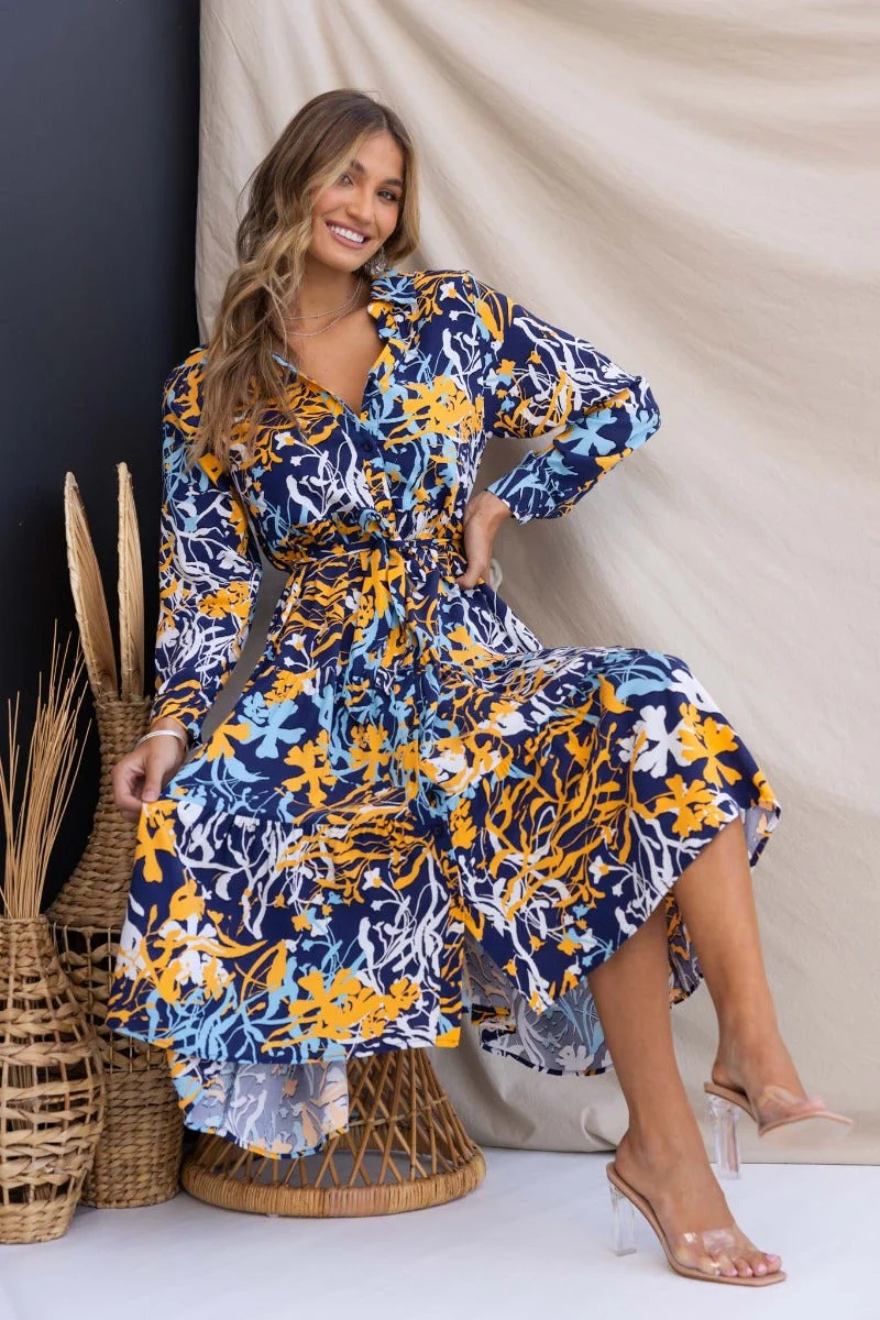 Chandra Midi Dress