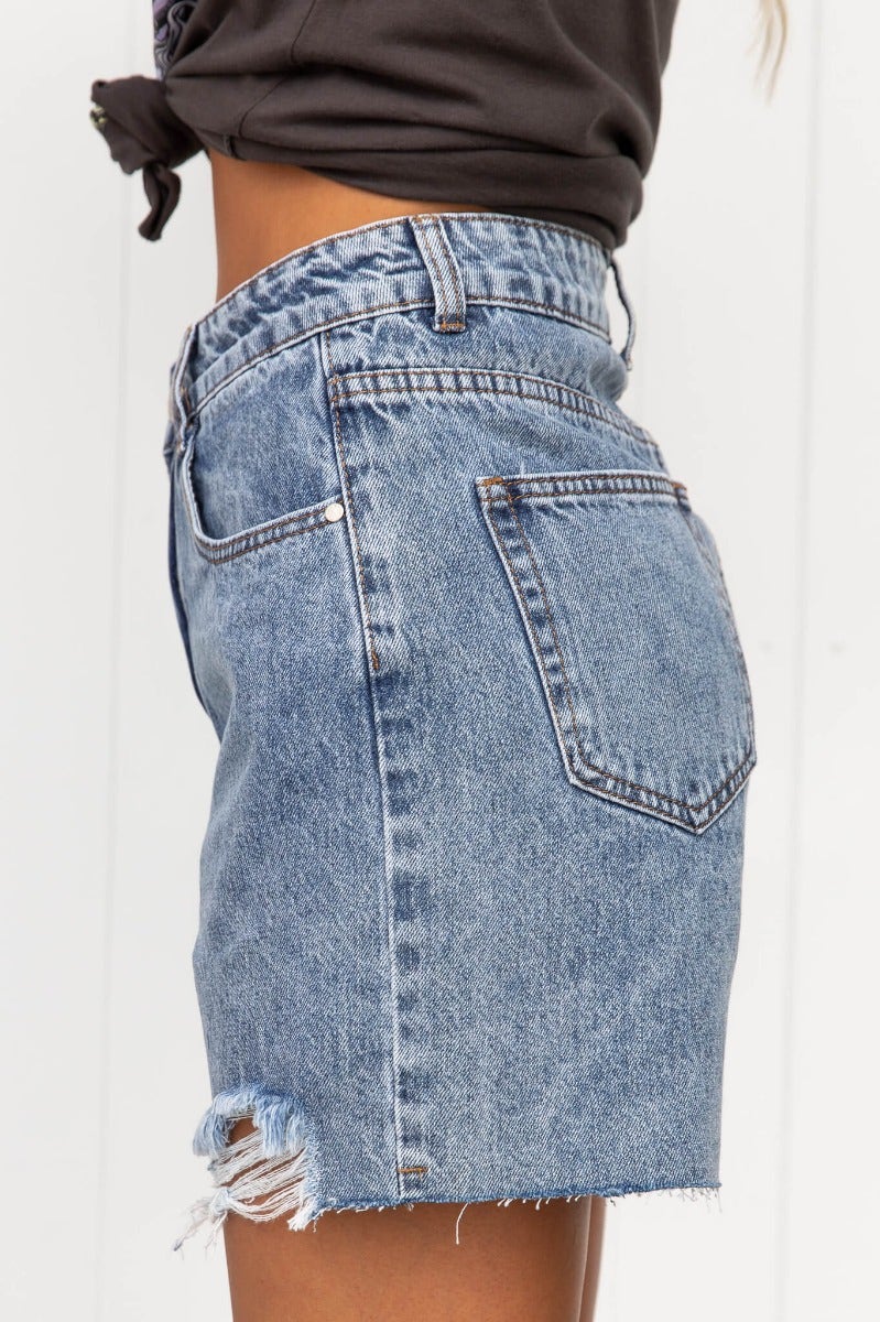 City Girl Denim Shorts - Image 5