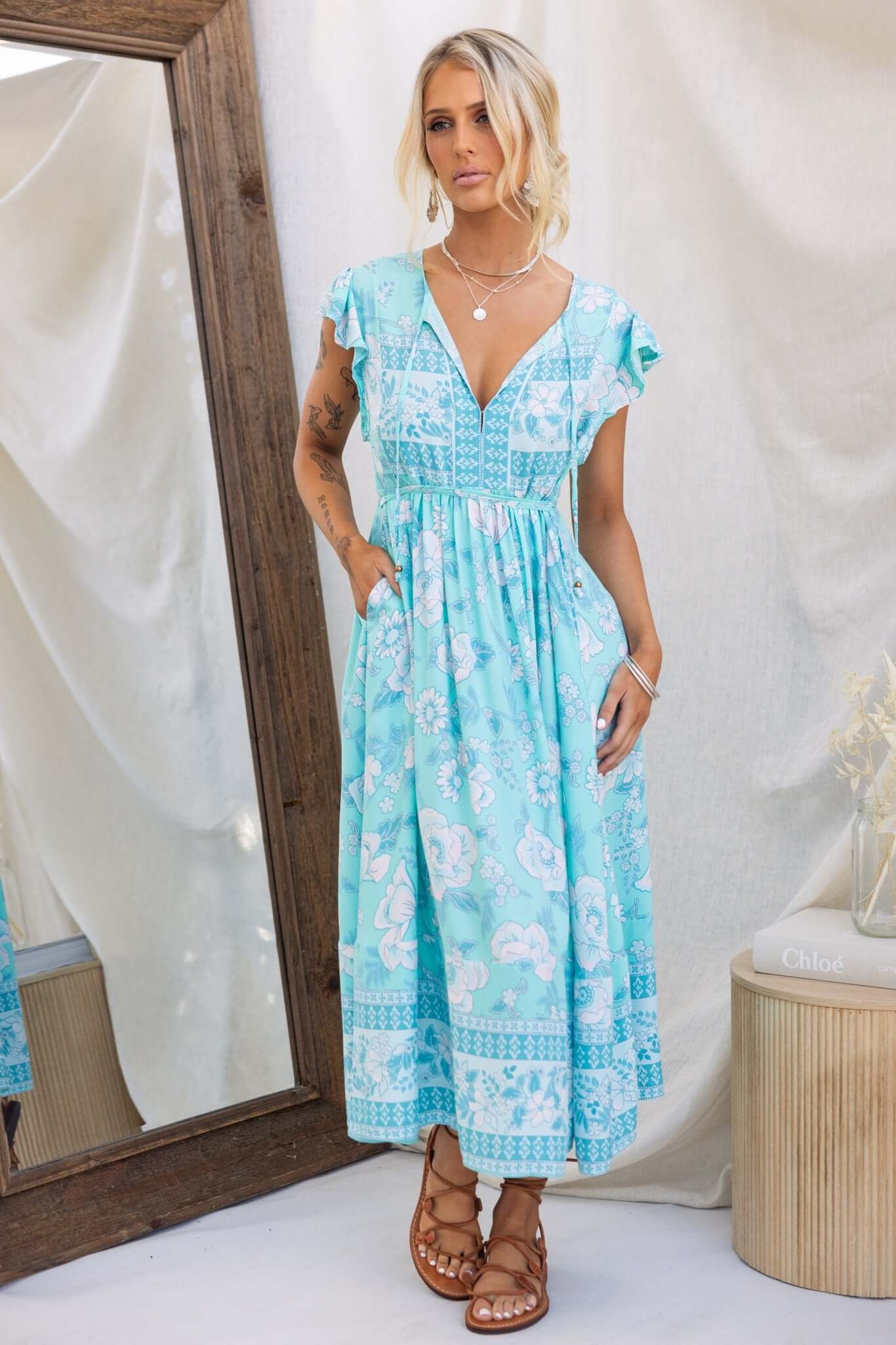 Coastal Breeze Maxi Dress