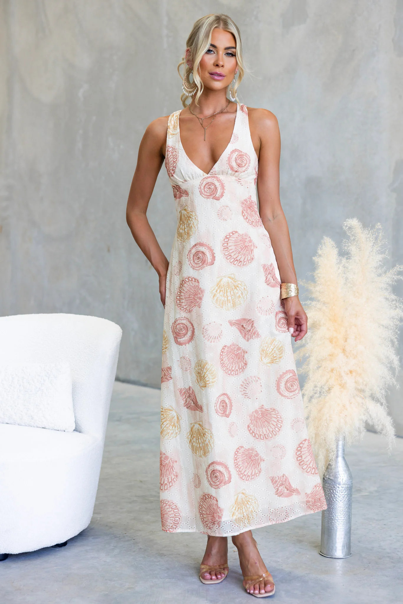 Coconut Haze Maxi Dress - Image 3