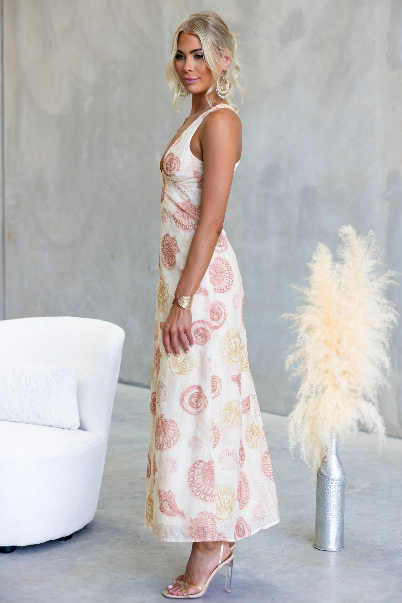 Coconut Haze Maxi Dress - Image 4