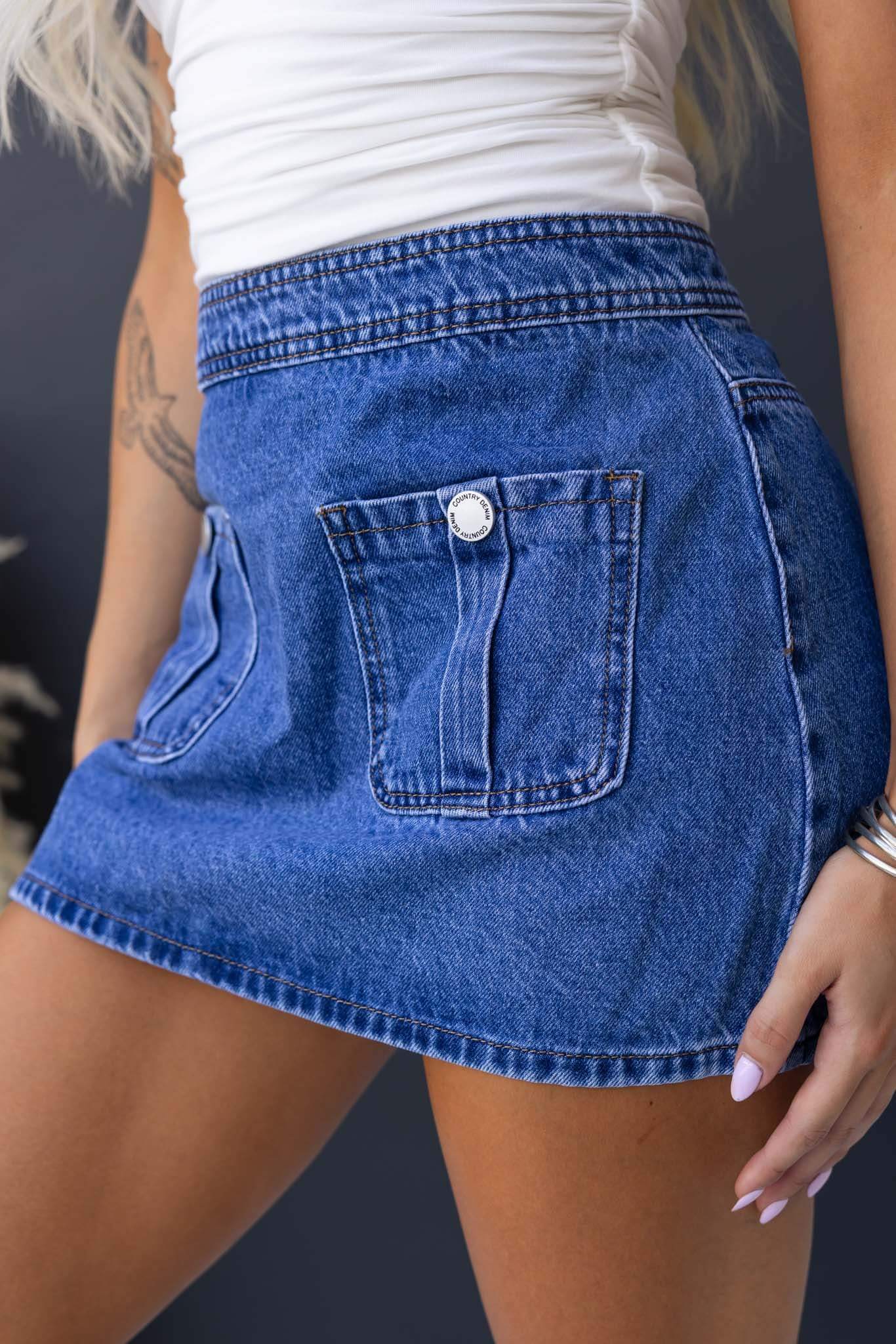 Colorado Denim Skirt - Image 5