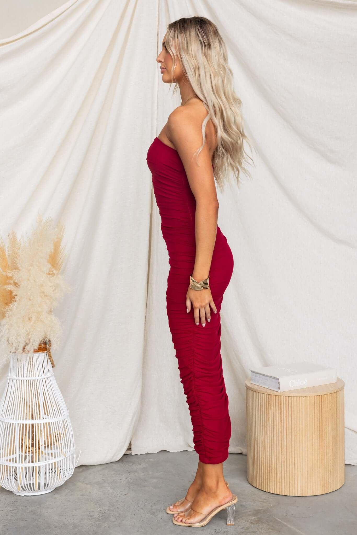 Compelling Midi Dress - Image 4