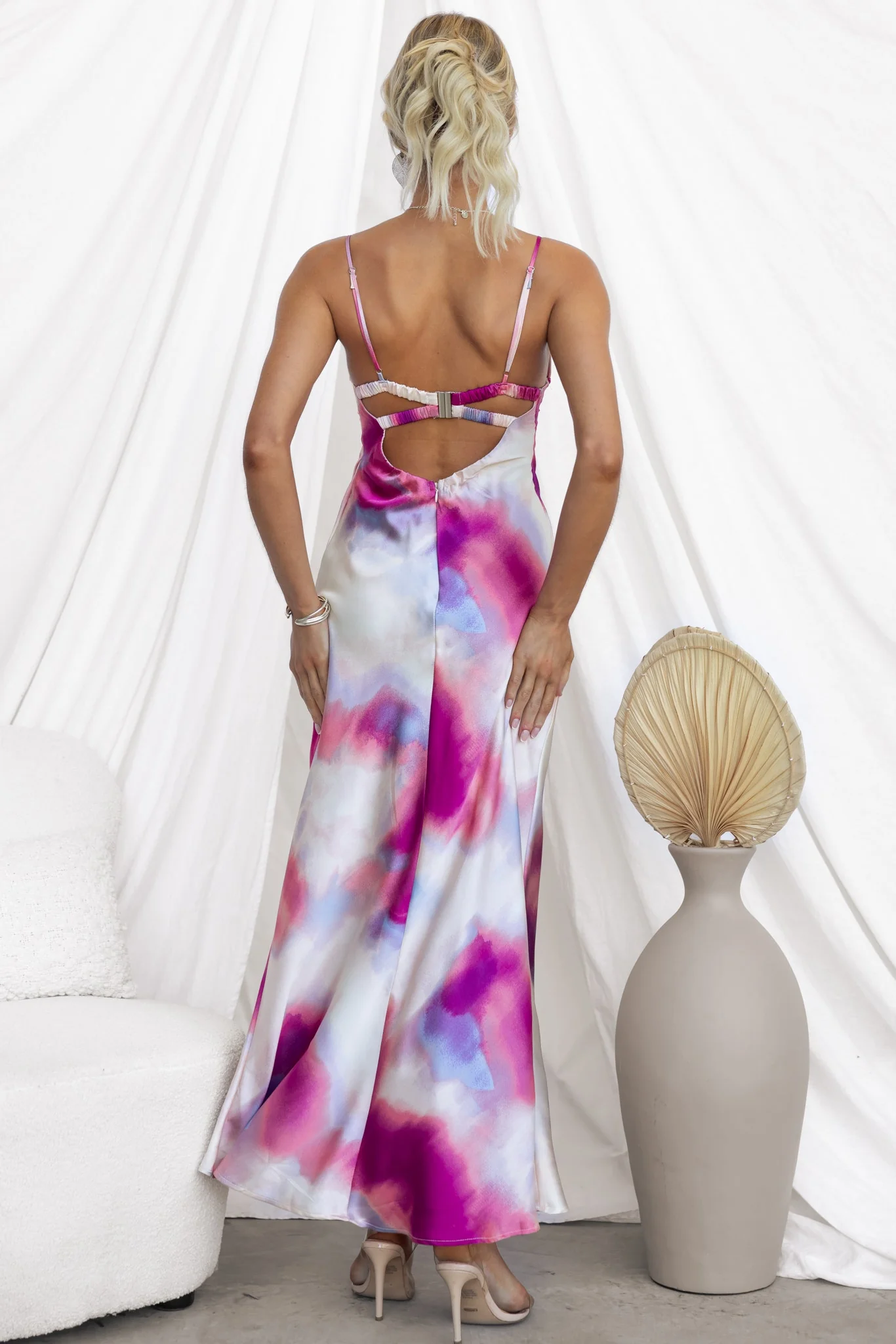 Crimson Maxi Dress - Image 5