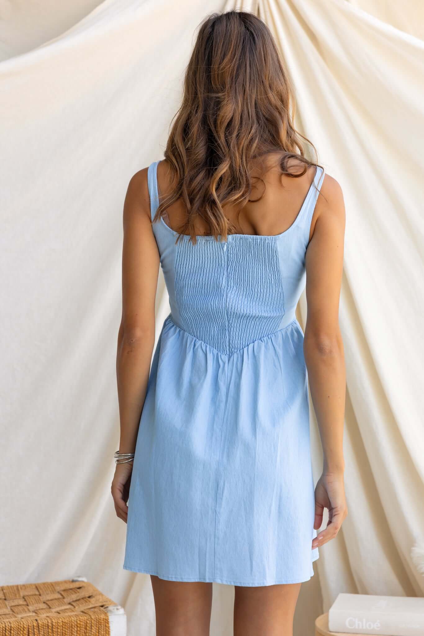 Cullman Denim Dress - Image 7