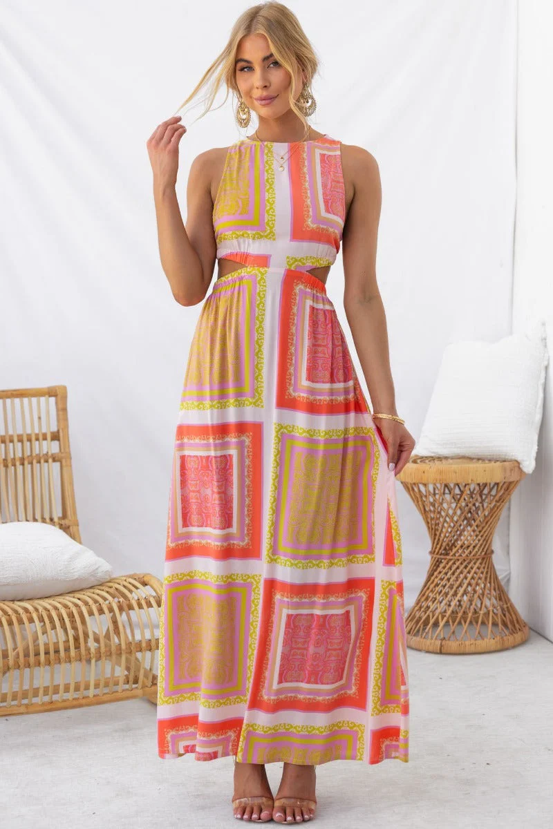Cupro Maxi Dress - Image 4