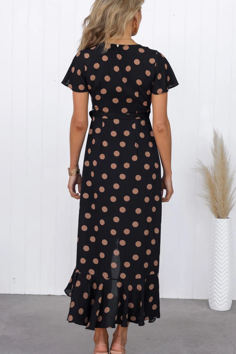 Dallas Wrap Midi Dress - Image 7