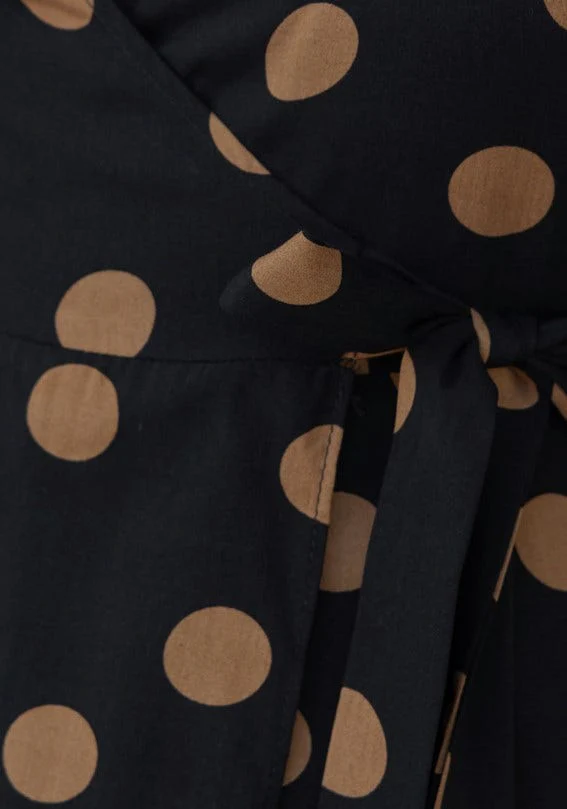 Dallas Wrap Midi Dress - Image 8