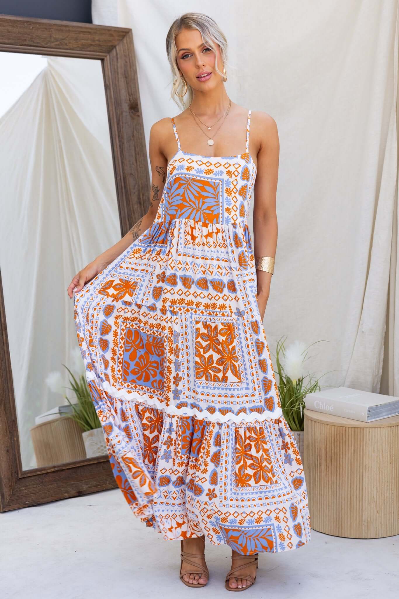 Dapple Maxi Dress