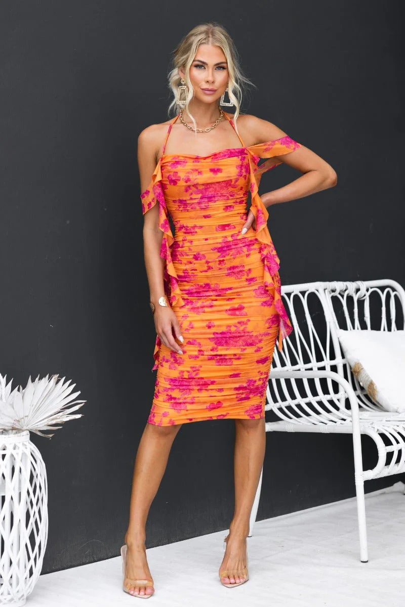 Dayania Midi Dress - Image 3